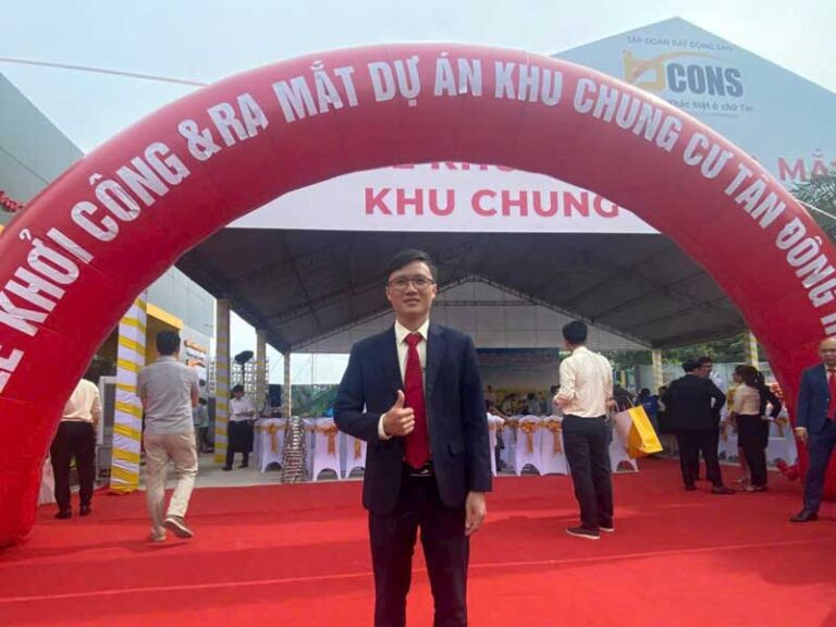 tham dự lễ khởi công Bcons Solary Tân Đông Hiệp